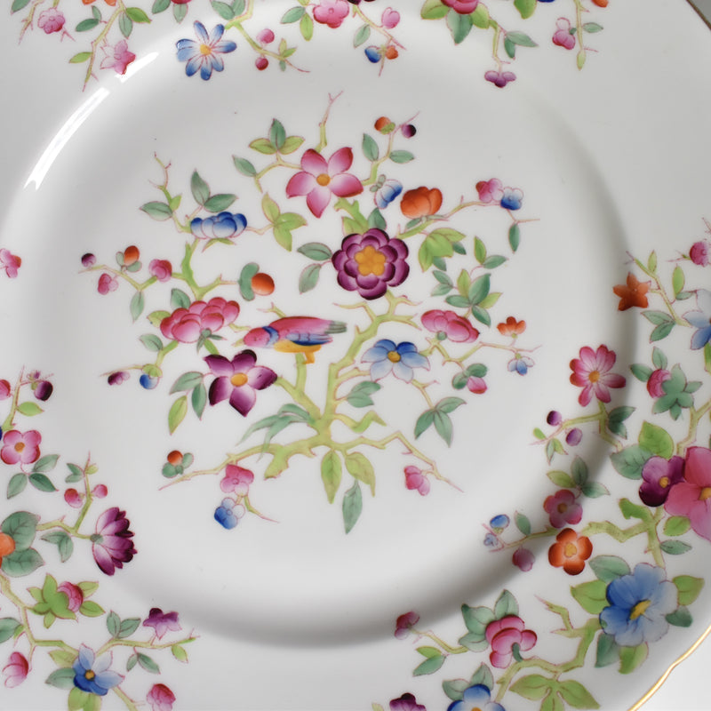 Antique Footed Plate Minton Pattern A