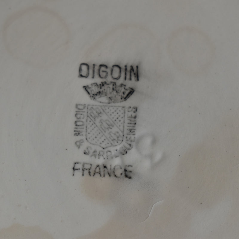 Vintage Pitcher Digoin & Sarreguemines Blanc
