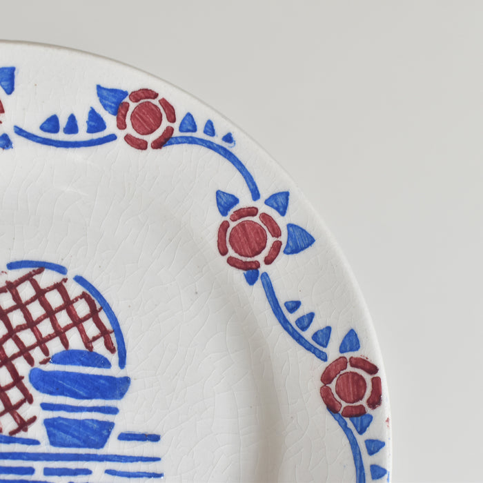 ヴィンテージお飯事 HBCMクレイモントロー Le petit Chaperon Rouge（赤ずきん）プレート D