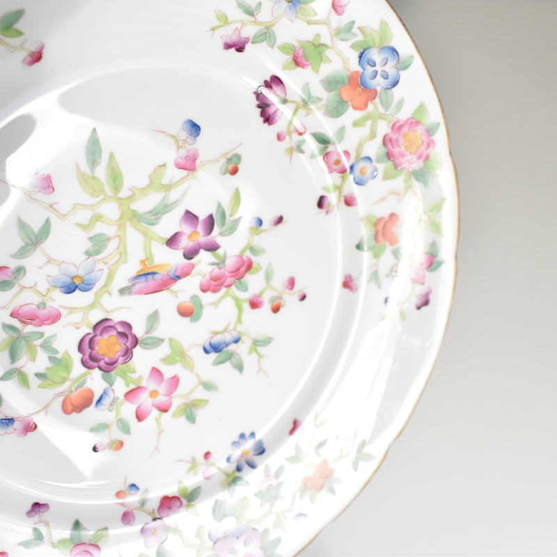 Antique Footed Plate Minton Pattern A