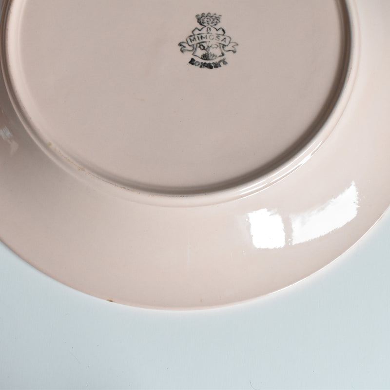 Antique Platter, Longwy Mimosa
