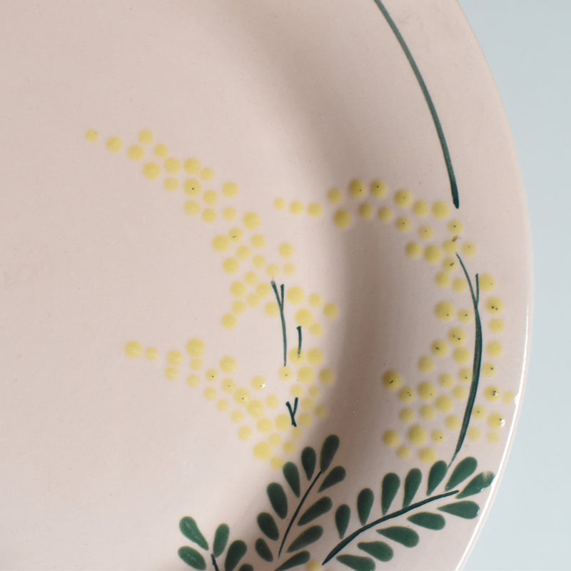Antique Platter, Longwy Mimosa