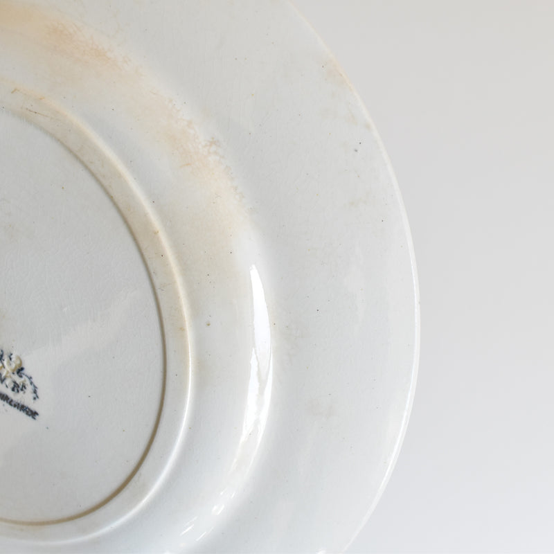 Antique Plate, Jules Vieillard Bordeaux, Guirlande A