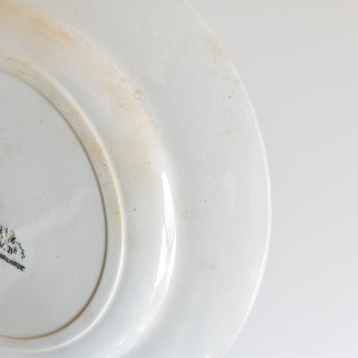 アンティークプレート Jules Vieillardボルドー Guirlande A