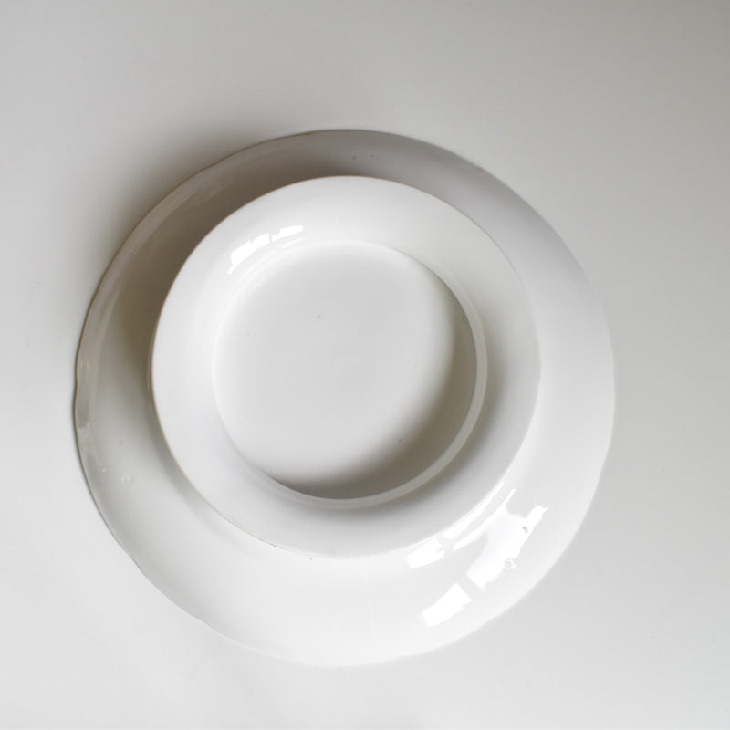 Antique Pedestal Plate, Minton Pattern C