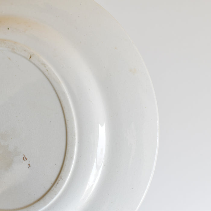 アンティークプレート Jules Vieillardボルドー Guirlande A