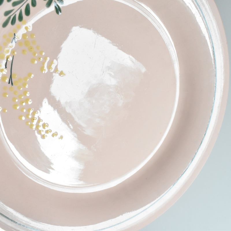 Antique Platter, Longwy Mimosa