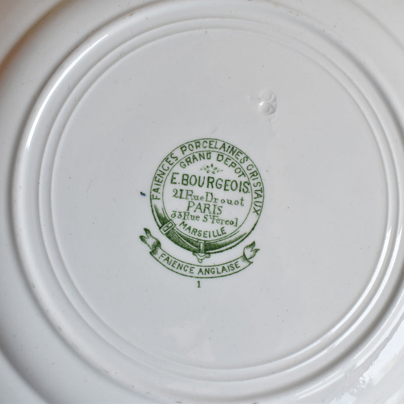 Antique Plate Ridgeway Chiswick (E.Bourgeois) A