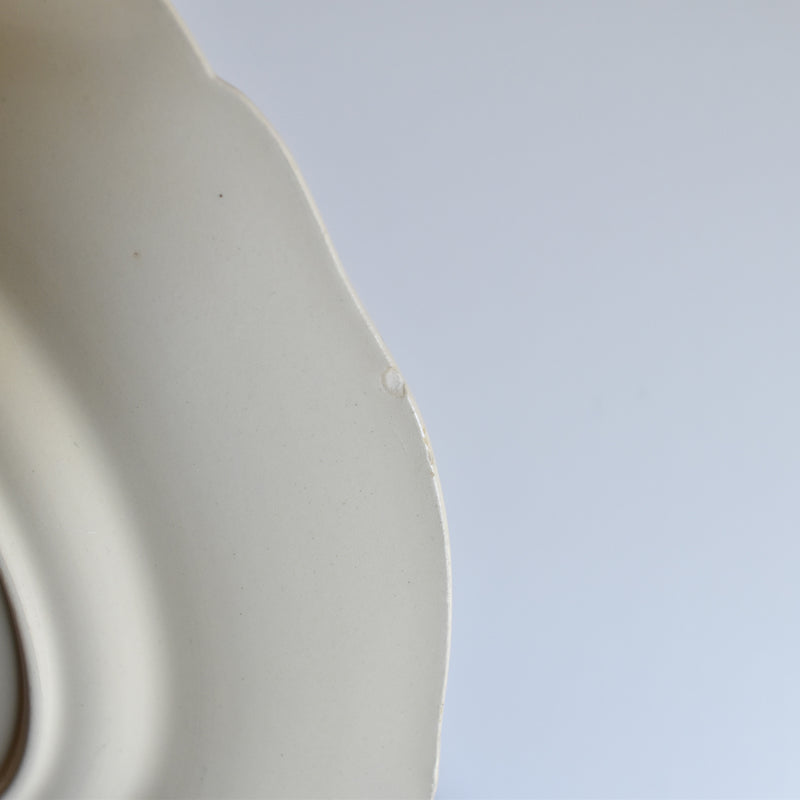 Vintage Longchamp Plate - Floral Rim A