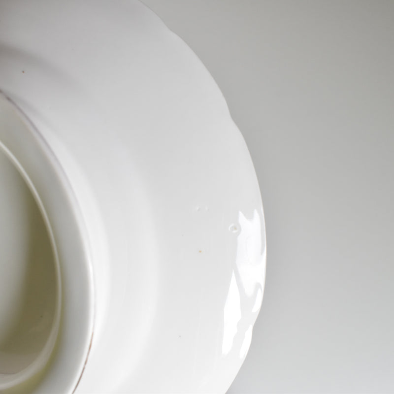 Antique Pedestal Plate, Minton Pattern C
