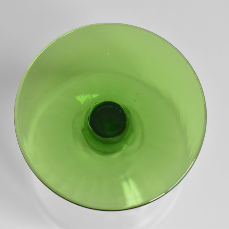 Anthology Red Wine Glass Portieux Quebec Green