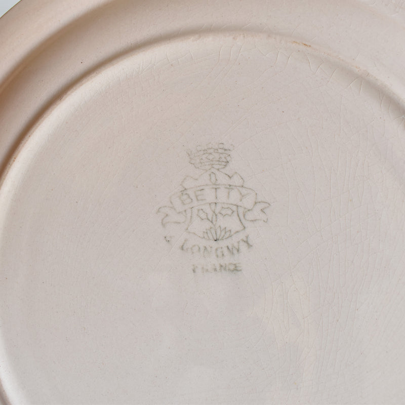 Vintage Plate Ron Oui Betty A