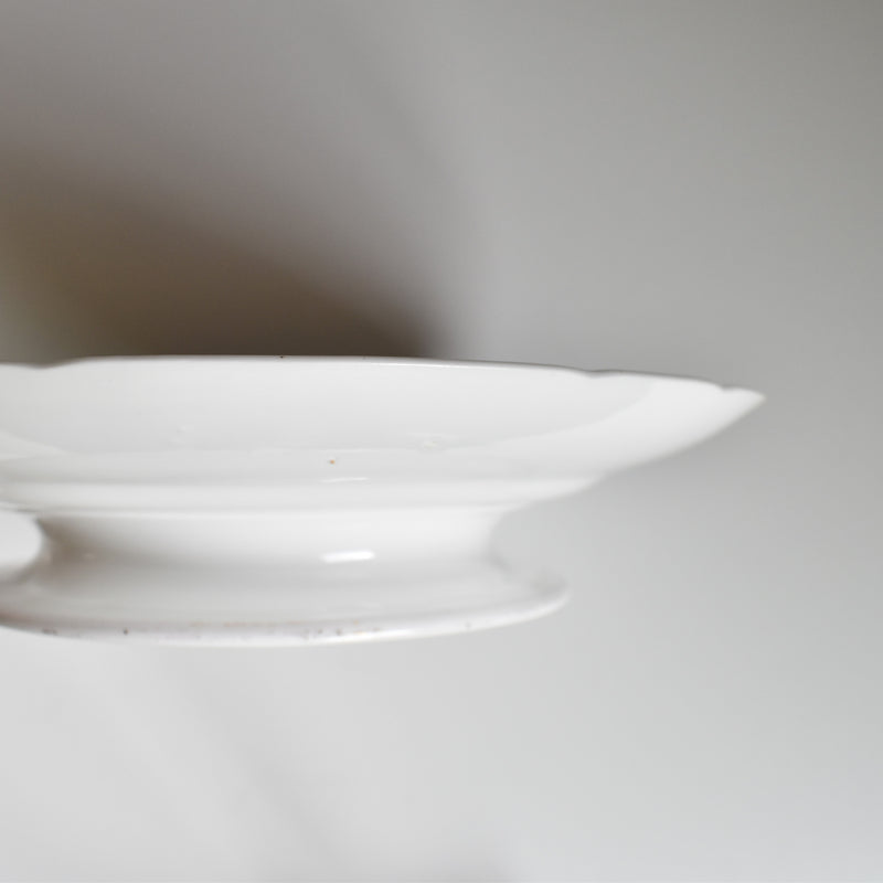 Antique Pedestal Plate, Minton Pattern C