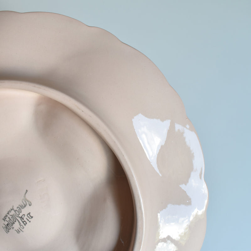 ヴィンテージオイスタープレートディゴワン＆サルグミンヌ ピンク B