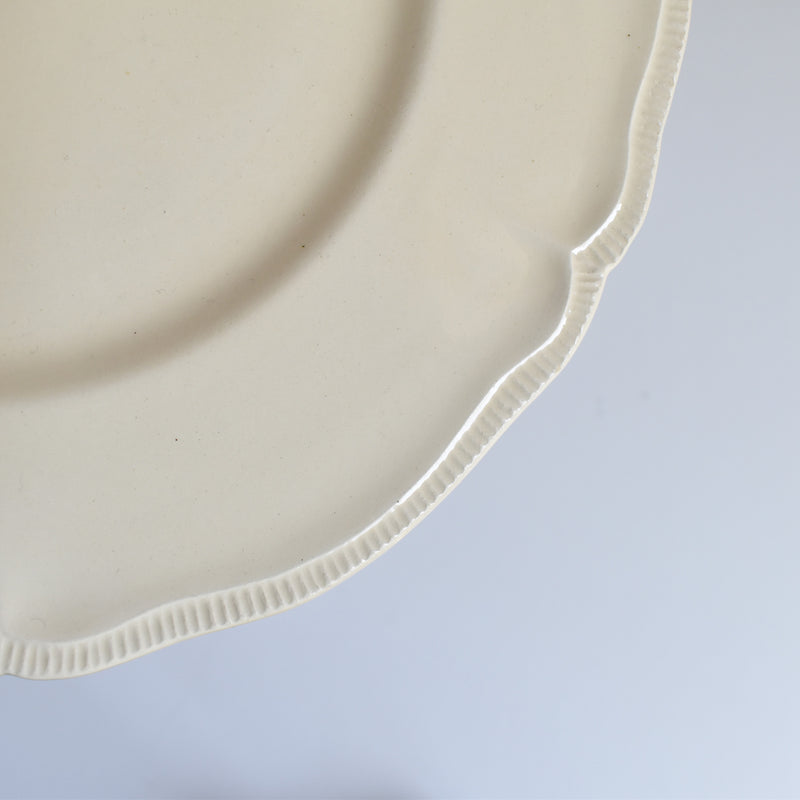 Vintage Longchamp Plate - Floral Rim A