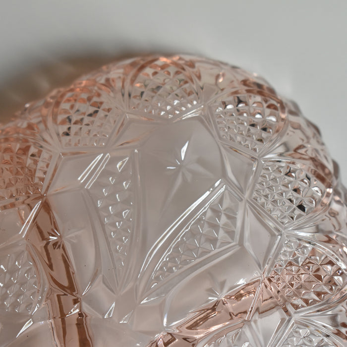 Pink Glass Plate　（ご予約済み）
