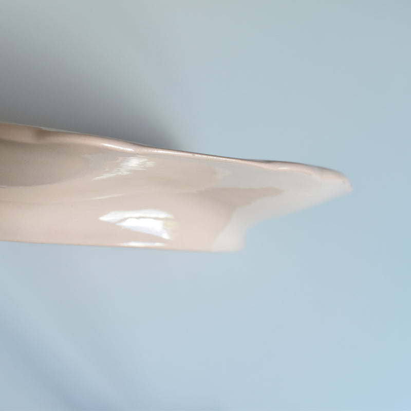 ヴィンテージオイスタープレートディゴワン＆サルグミンヌ ピンク B