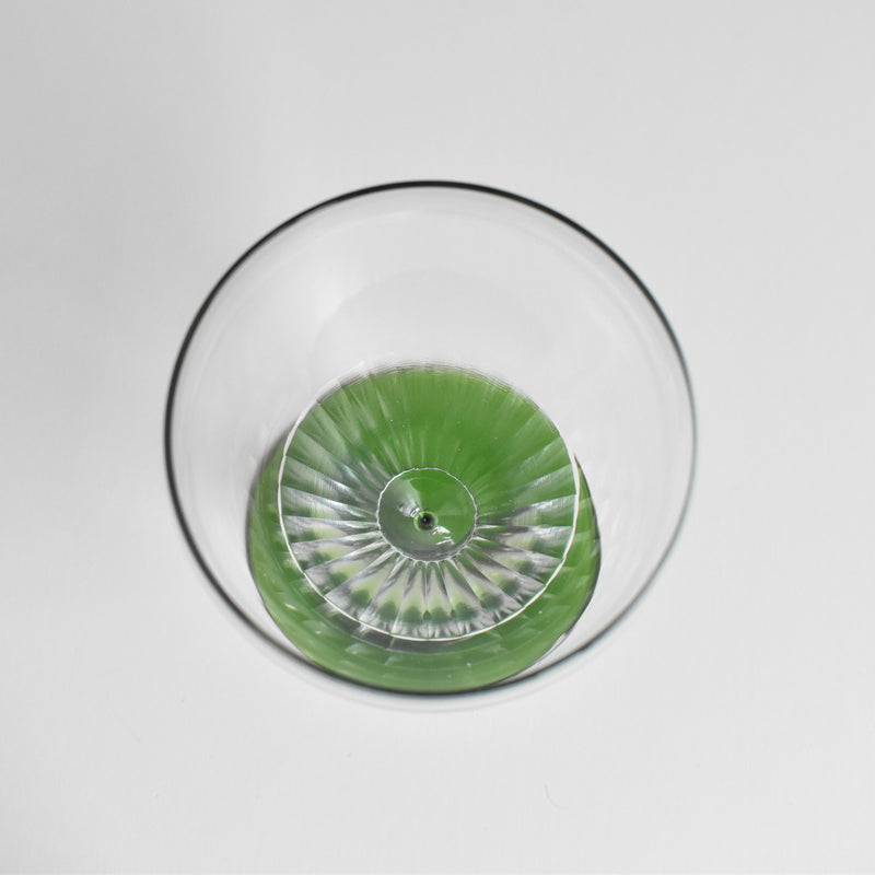 Antique Water Glass - Portieux Québec Vert