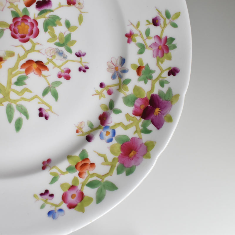 Antique Pedestal Plate, Minton Pattern C