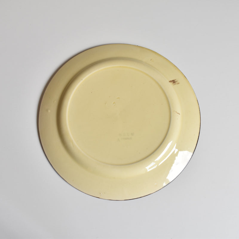 ヴィンテージデザートプレート クレイユモントロー HBCM A