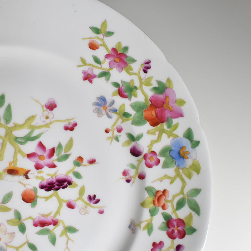 Antique Pedestal Plate, Minton Pattern C