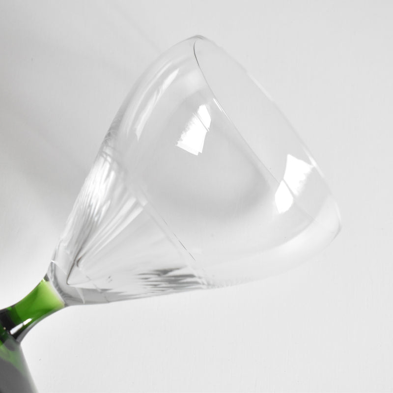 Antique Water Glass - Portieux Québec Vert