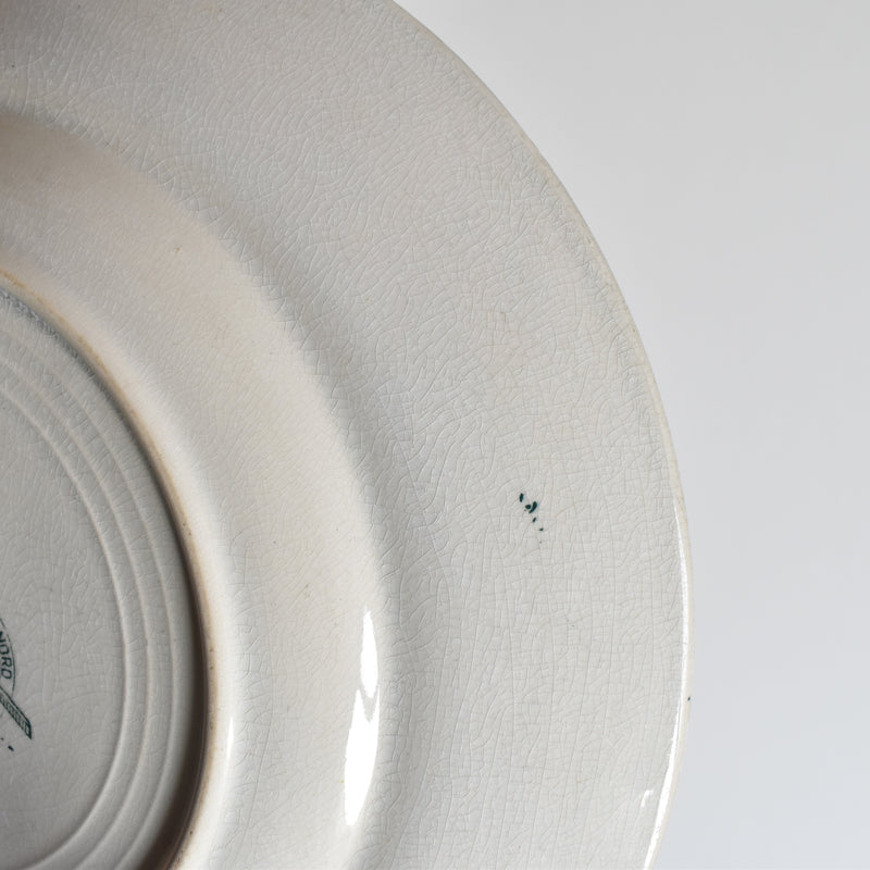 Vintage Plate Moulin des Loups Georgette