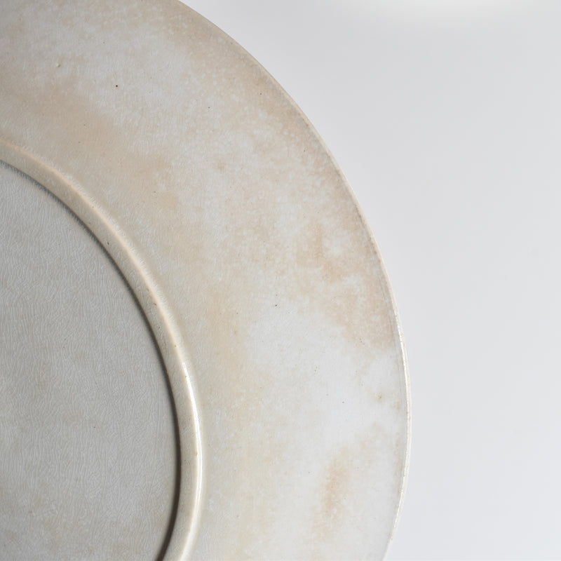 Antique Plate Sarreguemines Opaque de Sarreguemines E