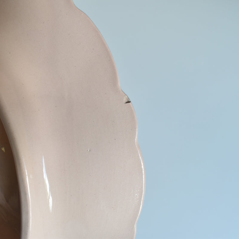 ヴィンテージオイスタープレートディゴワン＆サルグミンヌ ピンク B