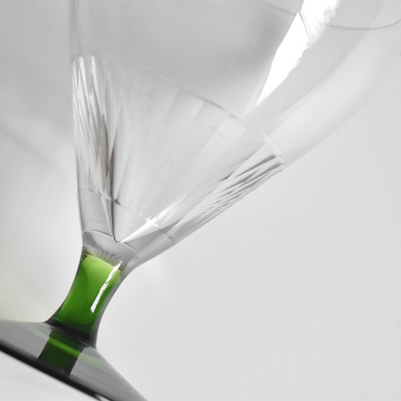 Antique Water Glass - Portieux Québec Vert