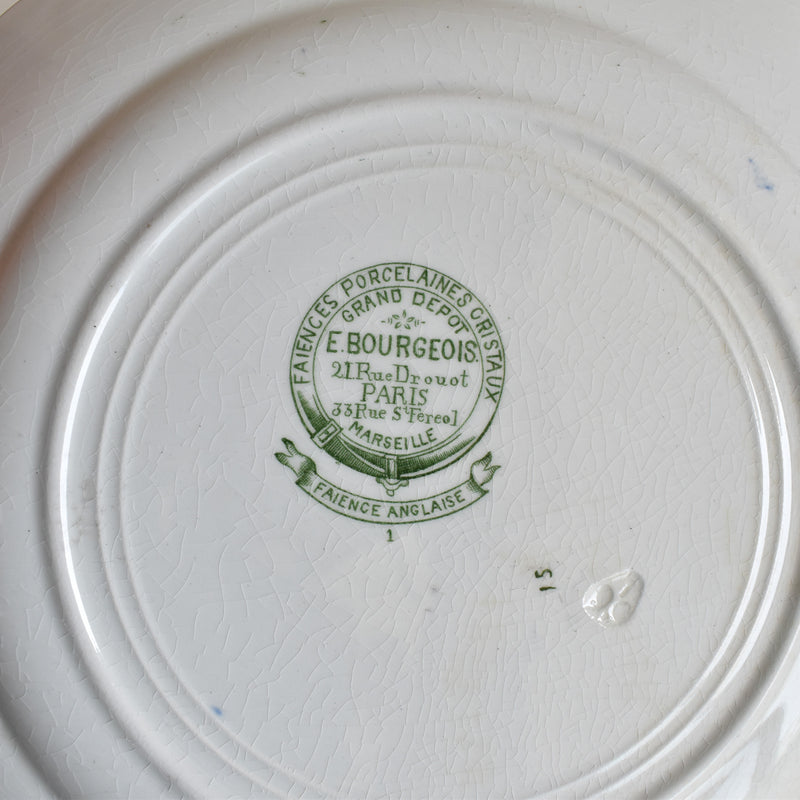 Antique Plate Ridgway Chiswick (E.Bourgeois) B