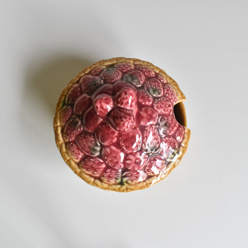 ヴィンテージバルボティーヌジャムポット　サラン　Fraises