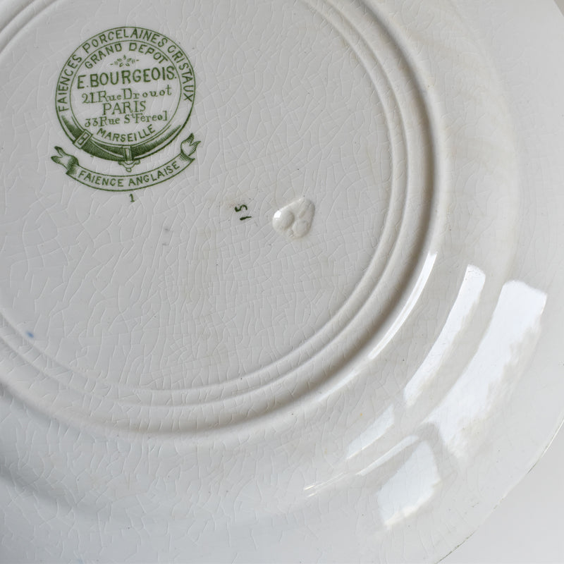 Antique Plate Ridgway Chiswick (E.Bourgeois) B