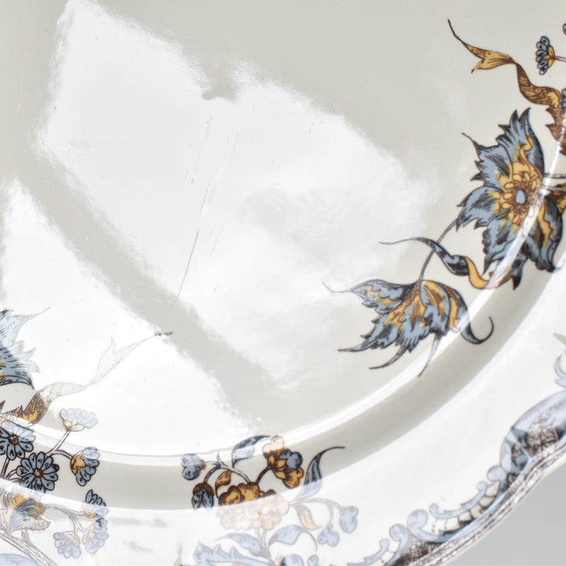 Vintage large plate Vieux salins Chevreuse