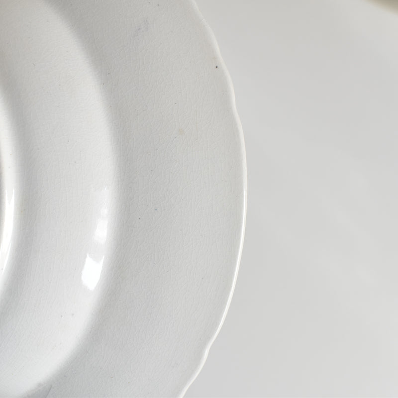 Antique Deep Dish U&C Sarreguemines AIDA (Purple) A
