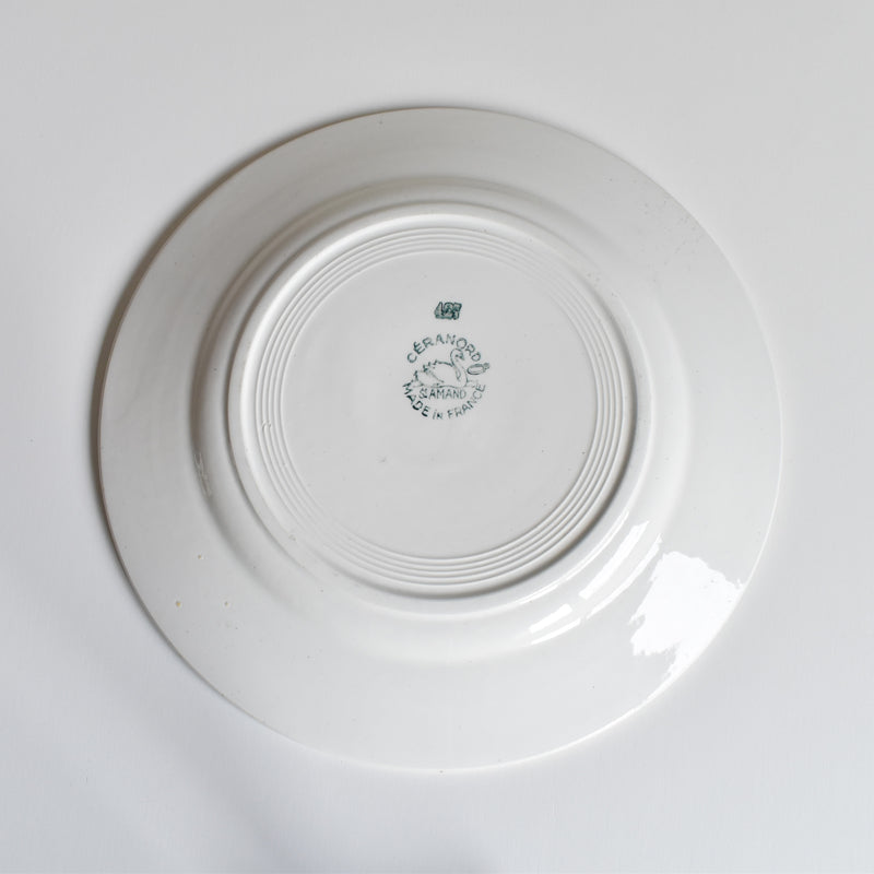 Vintage plate: Sarreguemines CERANORD 427 A
