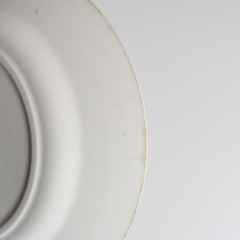Antique Plate Creil et Montereau Dubarry A