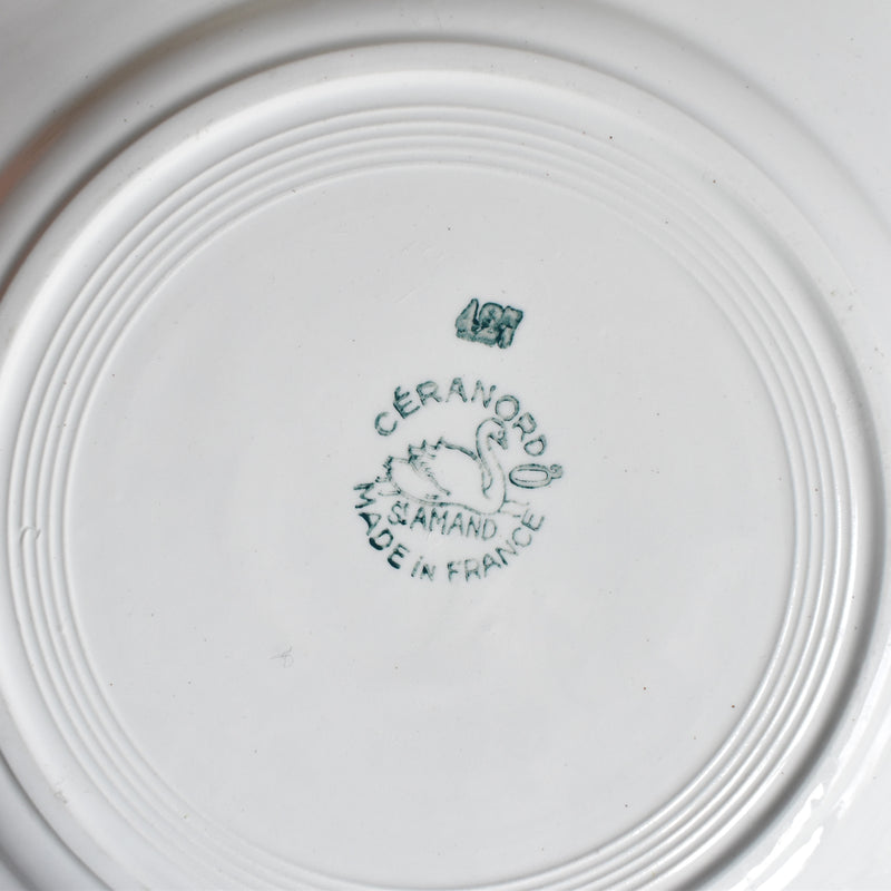 Vintage plate: Sarreguemines CERANORD 427 A