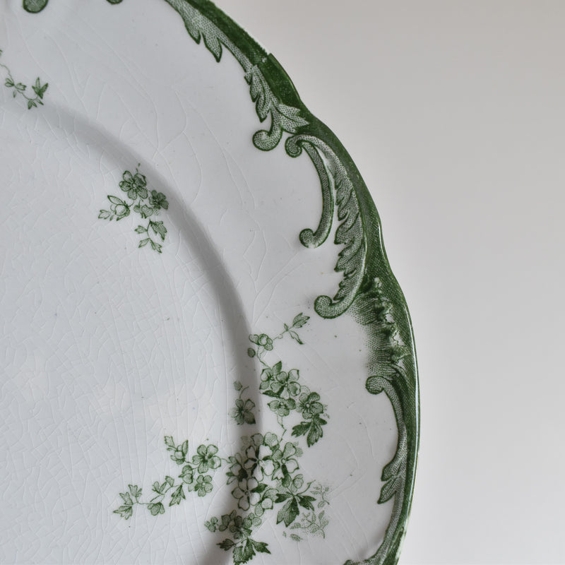 Antique Plate Ridgway Chiswick (E.Bourgeois) B
