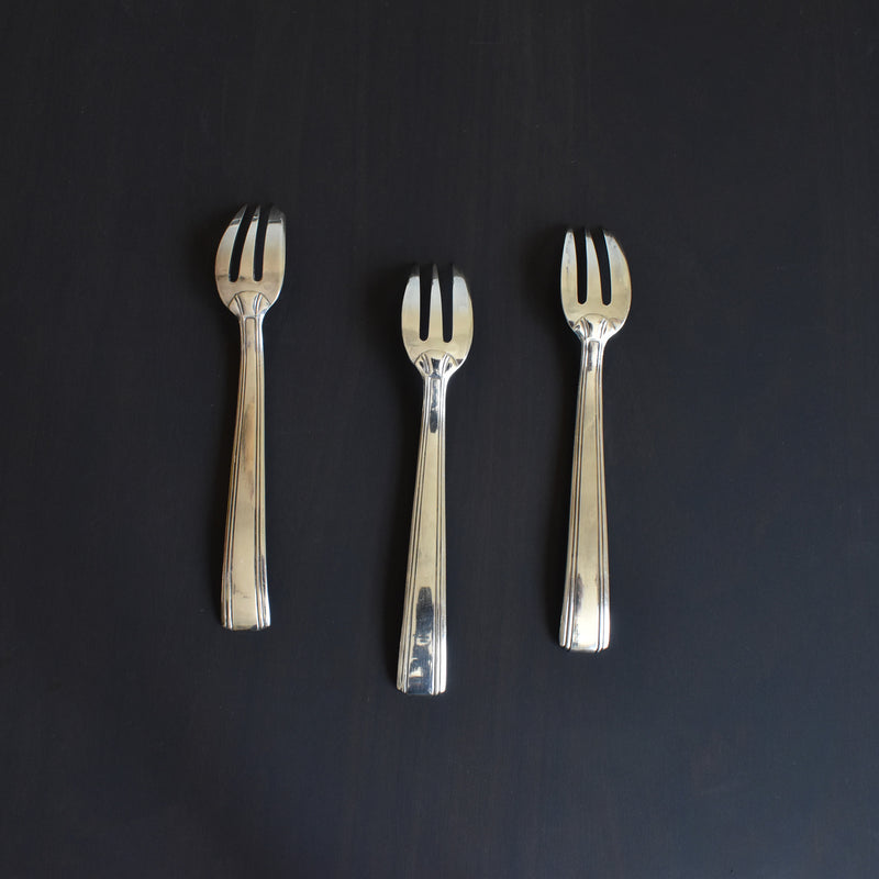 Vintage Silver Plated Dessert Fork Armand Frenais