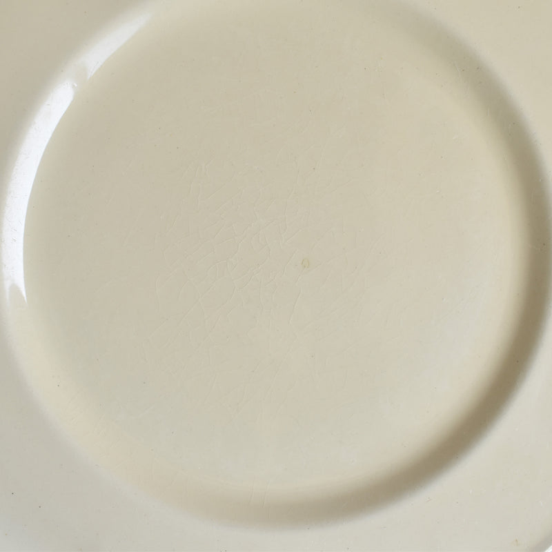Vintage Plate Longchamp, Scalloped Rim C