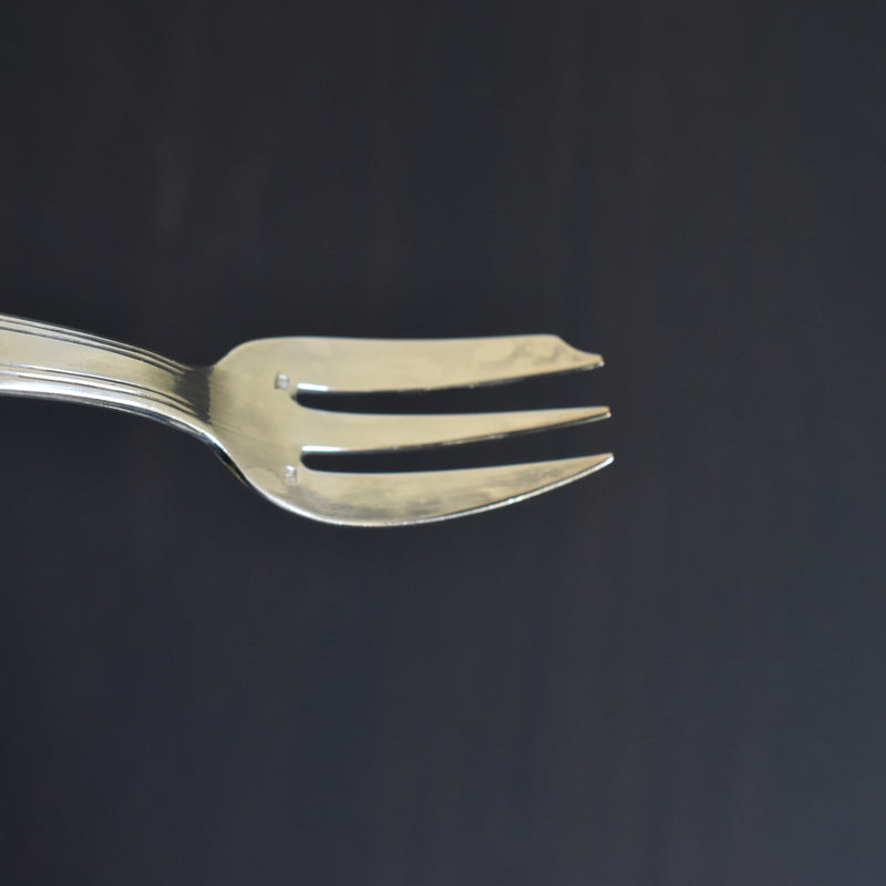 Vintage Silver Plated Dessert Fork Armand Frenais