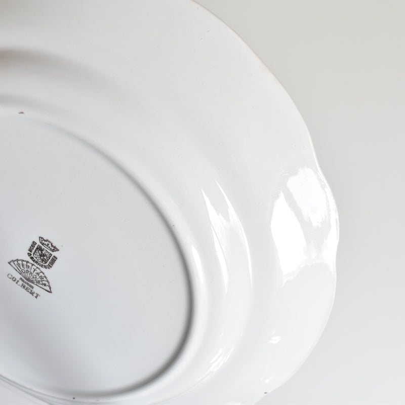 Vintage Plate: Digoin & Sarreguemines Colbert A