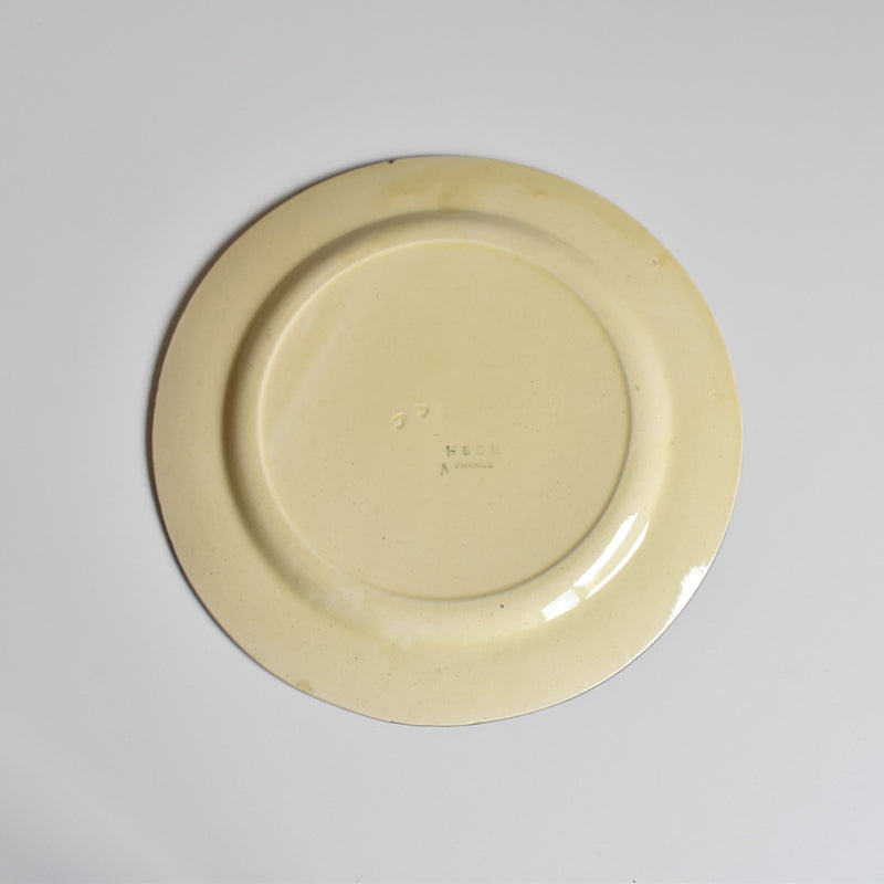 Vintage Dessert Plate, Creil et Montereau, HBCM C