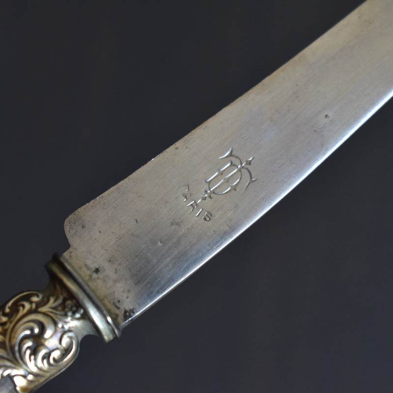 Antique Dessert Knife TD Paris