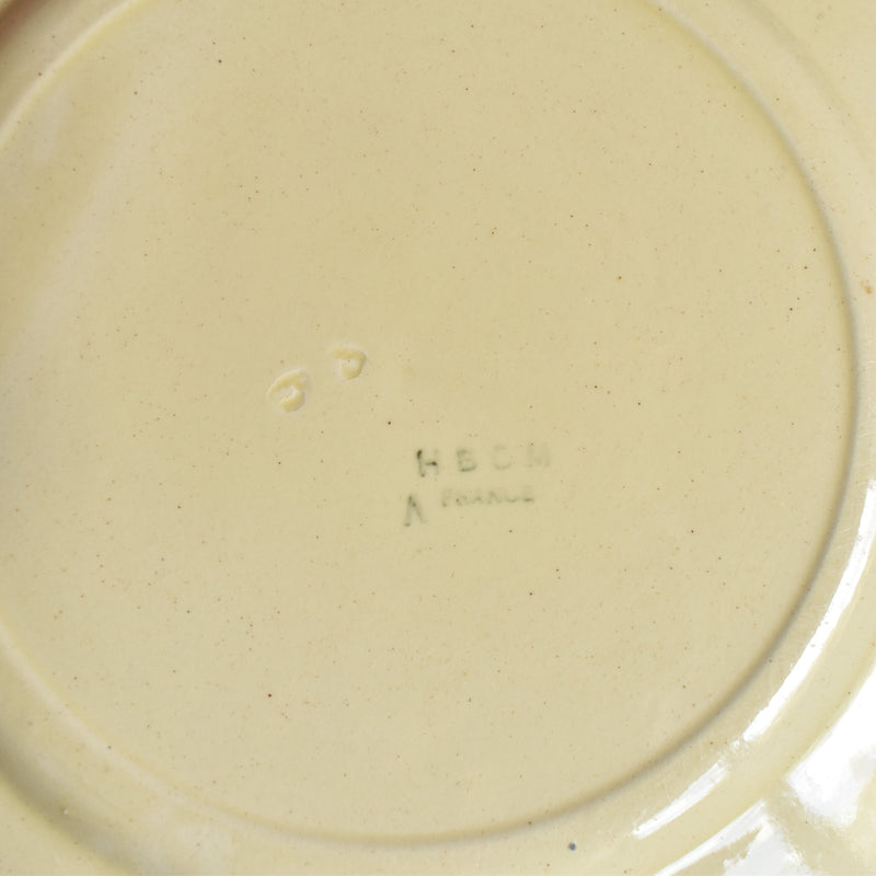 Vintage Dessert Plate, Creil et Montereau, HBCM C