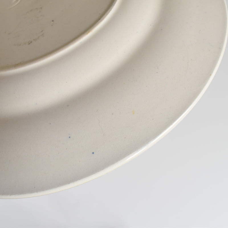 Antique Plate Longwy Trianon B