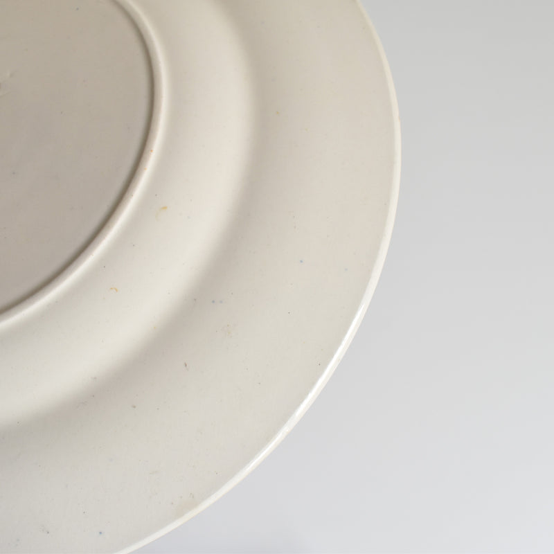 Antique Plate Longwy Trianon B