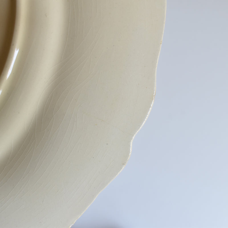 Vintage Plate Longchamp Flower Rim D