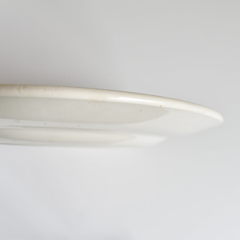 Antique Plate Longwy Trianon B
